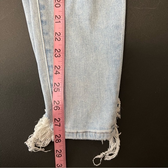 American Eagle Jeans Women 00 R Curvy Hi Rise Jegging light distressed b22 - Picture 5 of 10